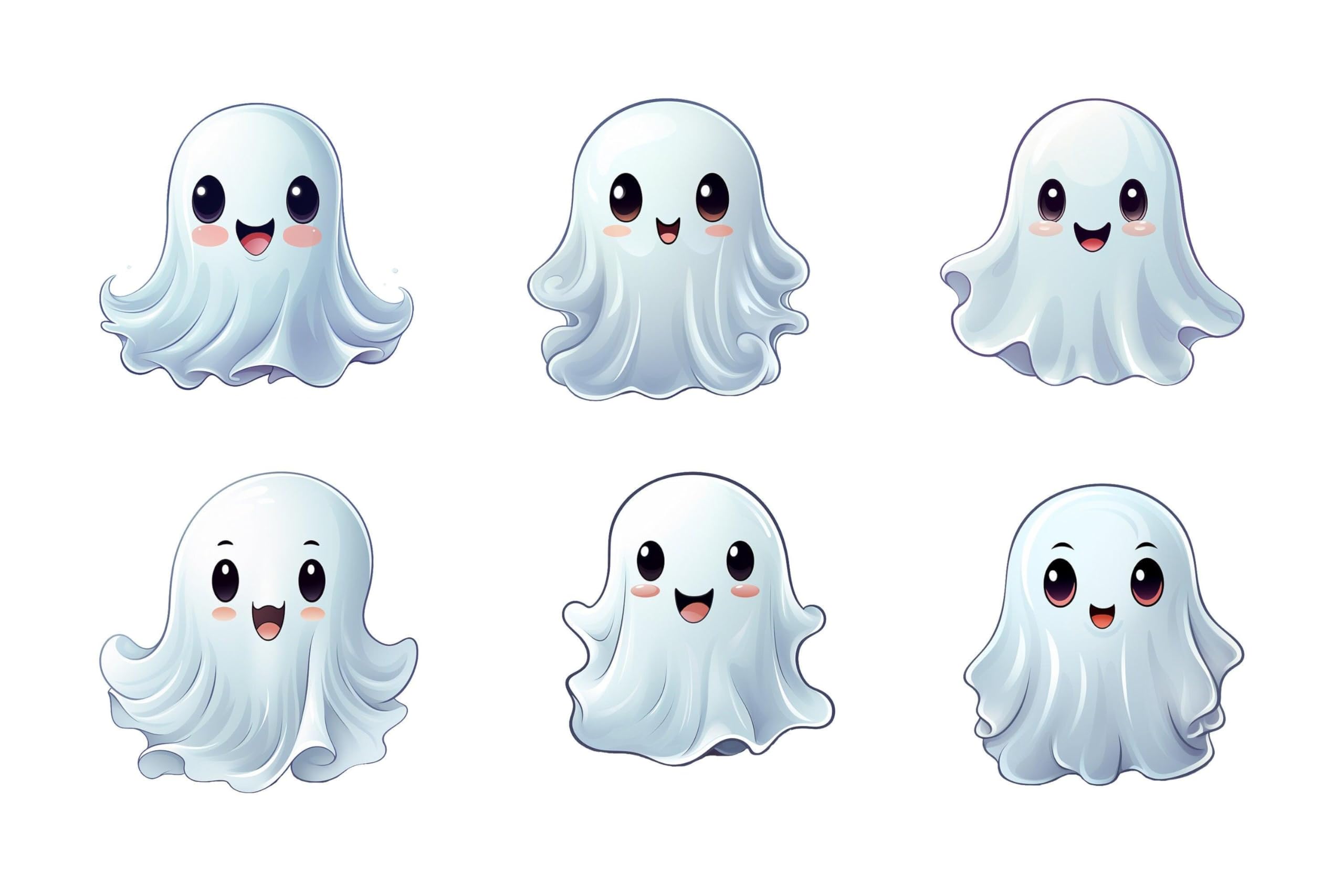 12 x zestaw naklejek na okno z matowym duchem - wytrawione Halloween urocze dekoracje kalkomanie 12