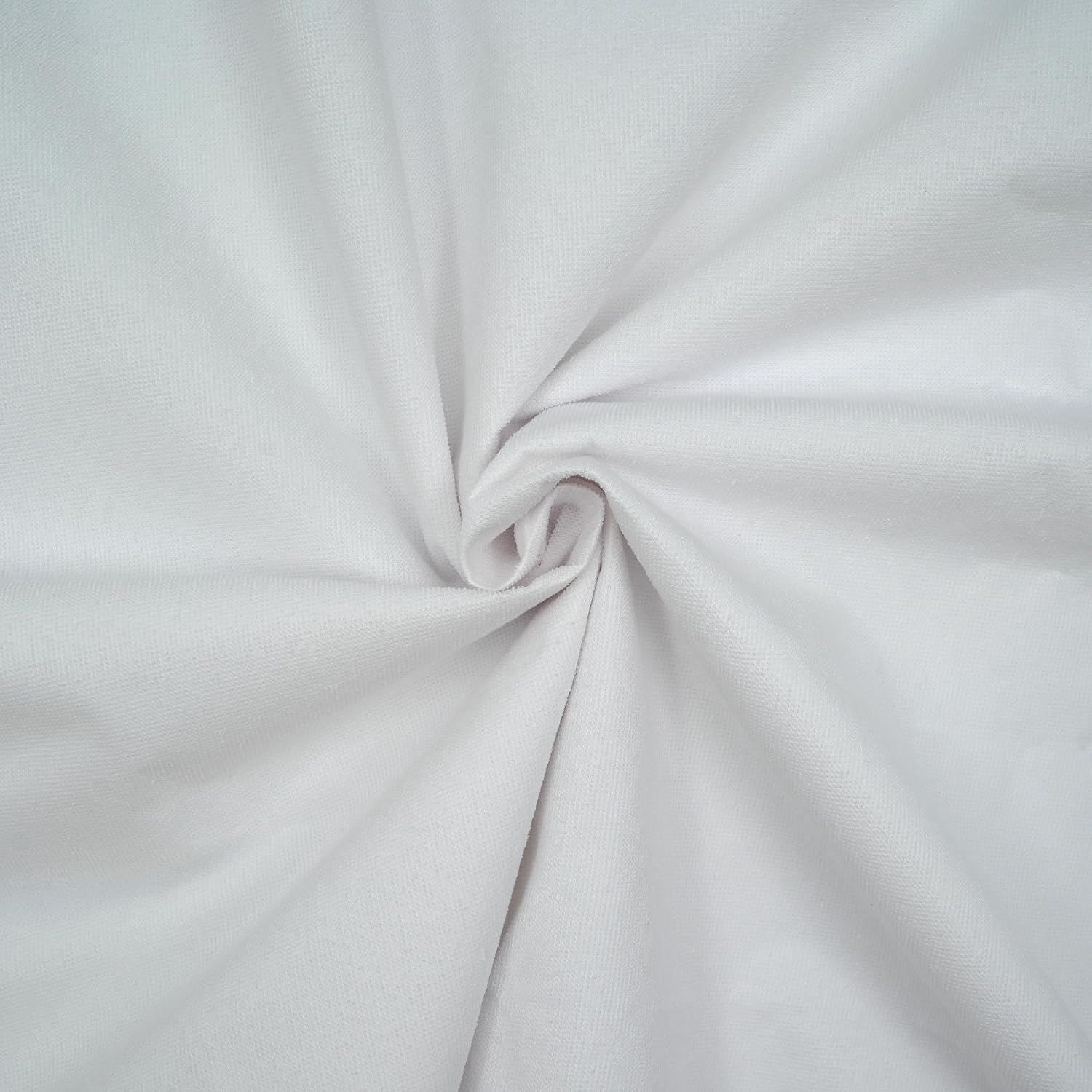 Douceur d'Intérieur, Ponny Aa 30 Mattress Protector (90 x 190 cm) White PEVA Anti Dust Mite Terry