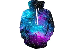 uideazone Men and Women's 3D Printed Hooded Sweatshirt