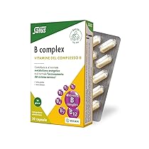 Salus B Complex – Integratore Alimentare con 8 Vitamine del gruppo B per combattere stanchezza fisica e mentale – 30 capsule