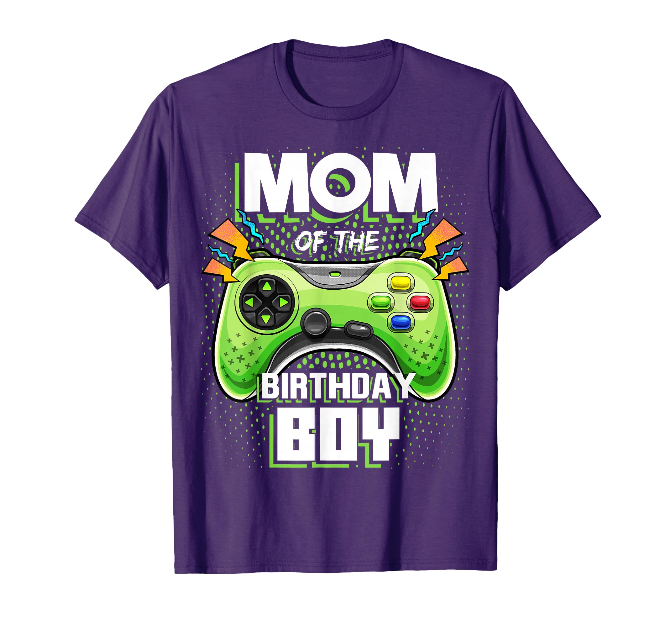 Mom of the Birthday Boy Matching Video Gamer Birthday Party T-Shirt