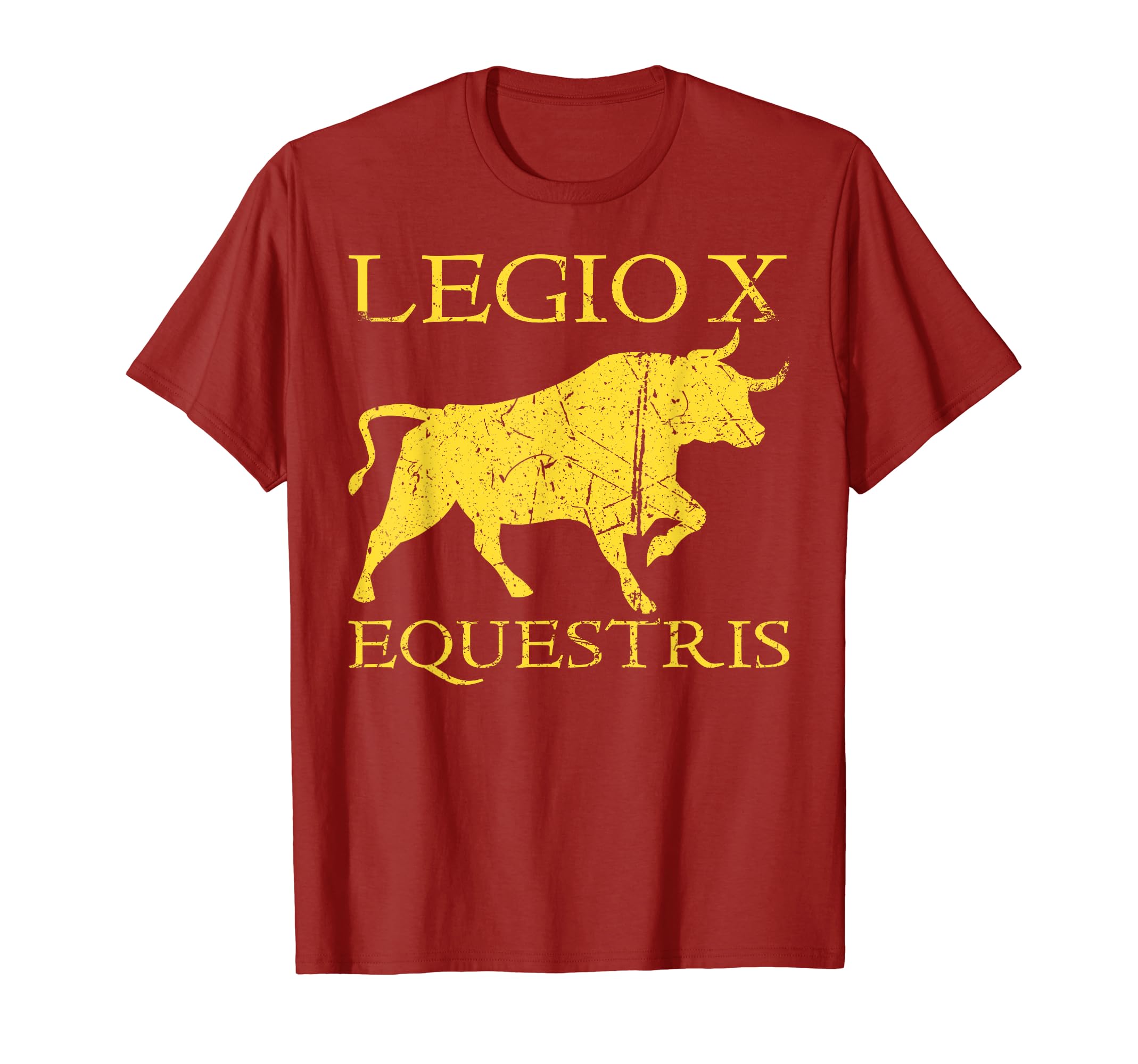 Legendary Human History ApparelLegendary Legio X Equestris SPQR Ancient Rome T-Shirt