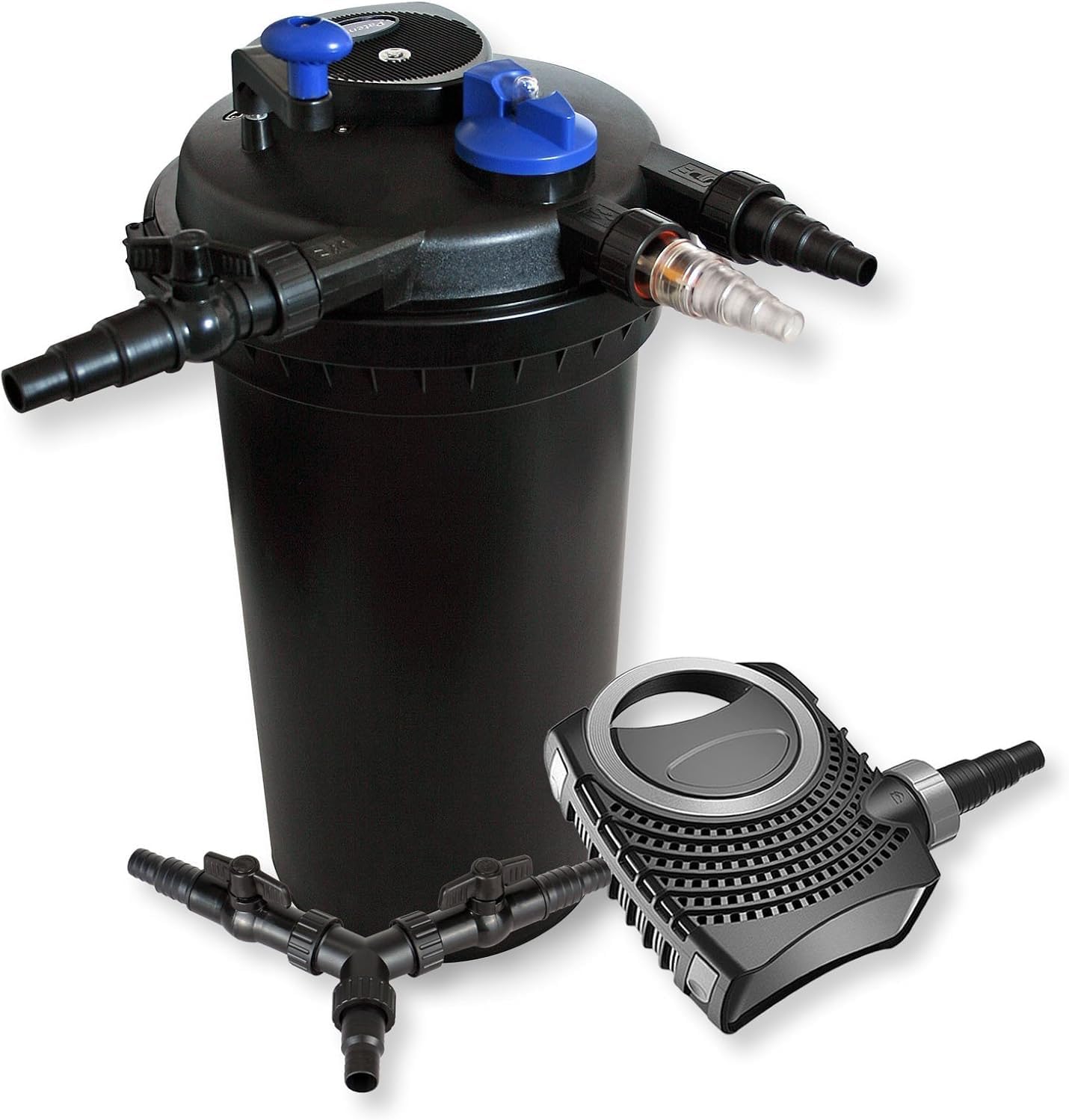 Set SunSun Filtro 30000l 18W UVC + Pompa 80W