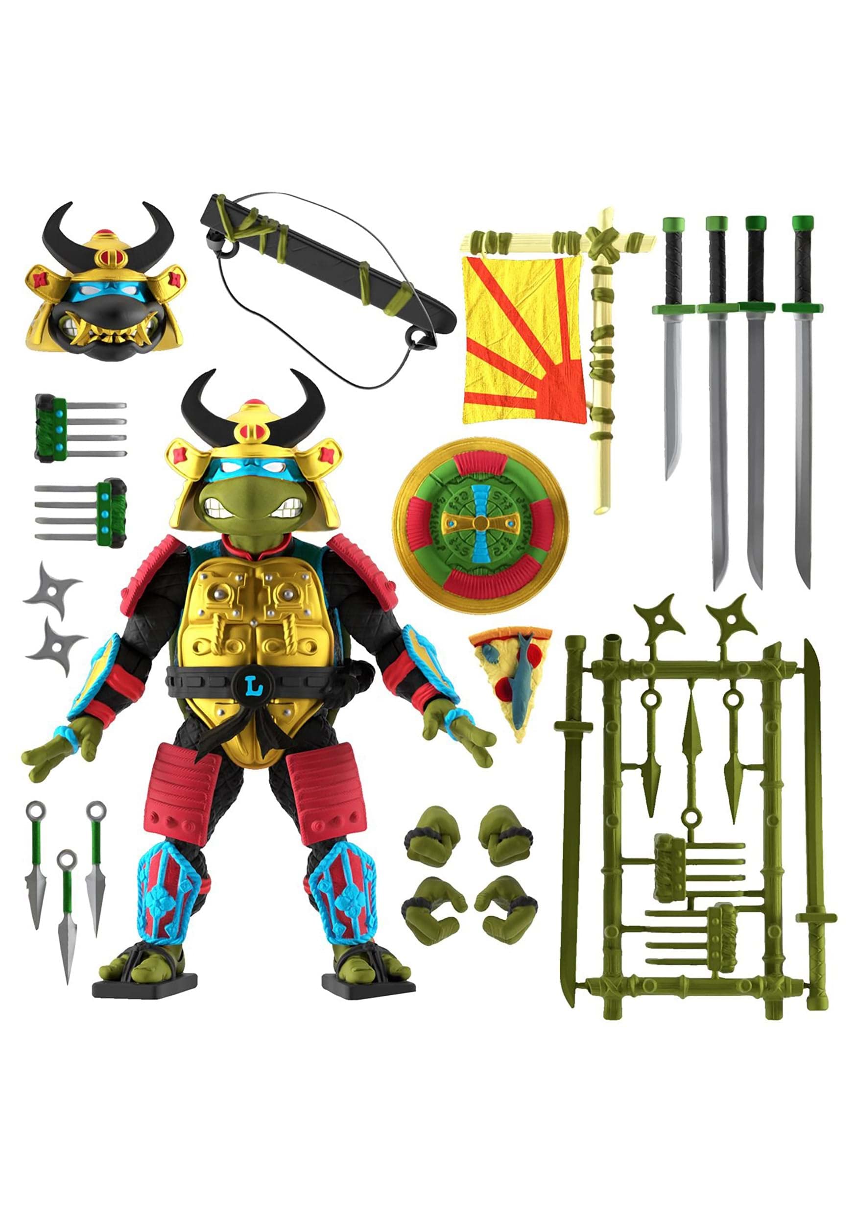 Les Tortues ninja figurine Ultimates Leo the Sewer Samurai 18 cm