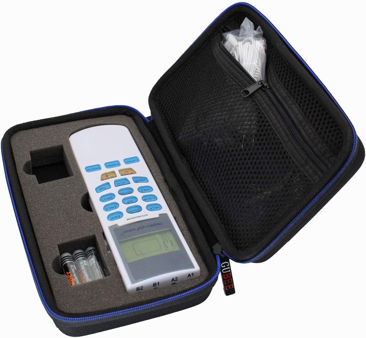 Case for HealthmateForever YK15AB TENS unit Electronic Pulse Massager Tennis Elbow Hard Travel Case by GUBEE