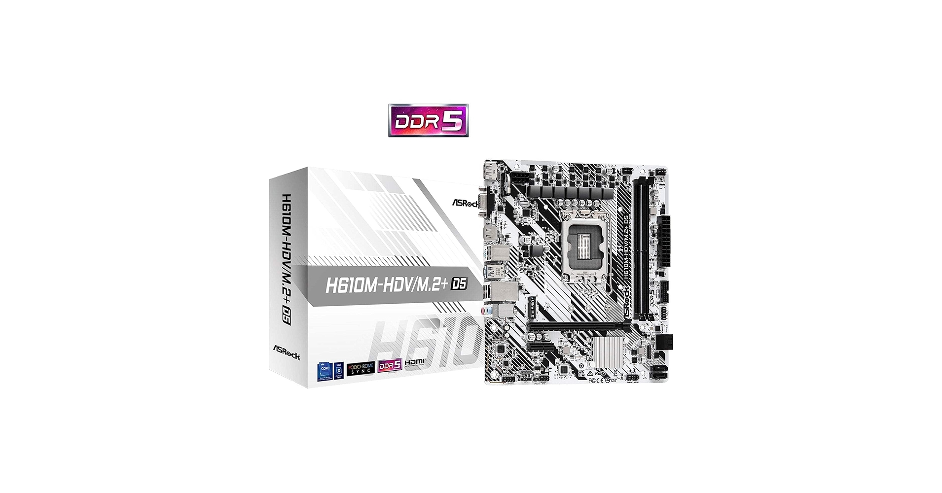 マザーボード ASRock H610M-HVS/M.2R2 DDR4 3200 32GB ASRock H610M-HVS/M.2R2 DDR4 3200 32GB