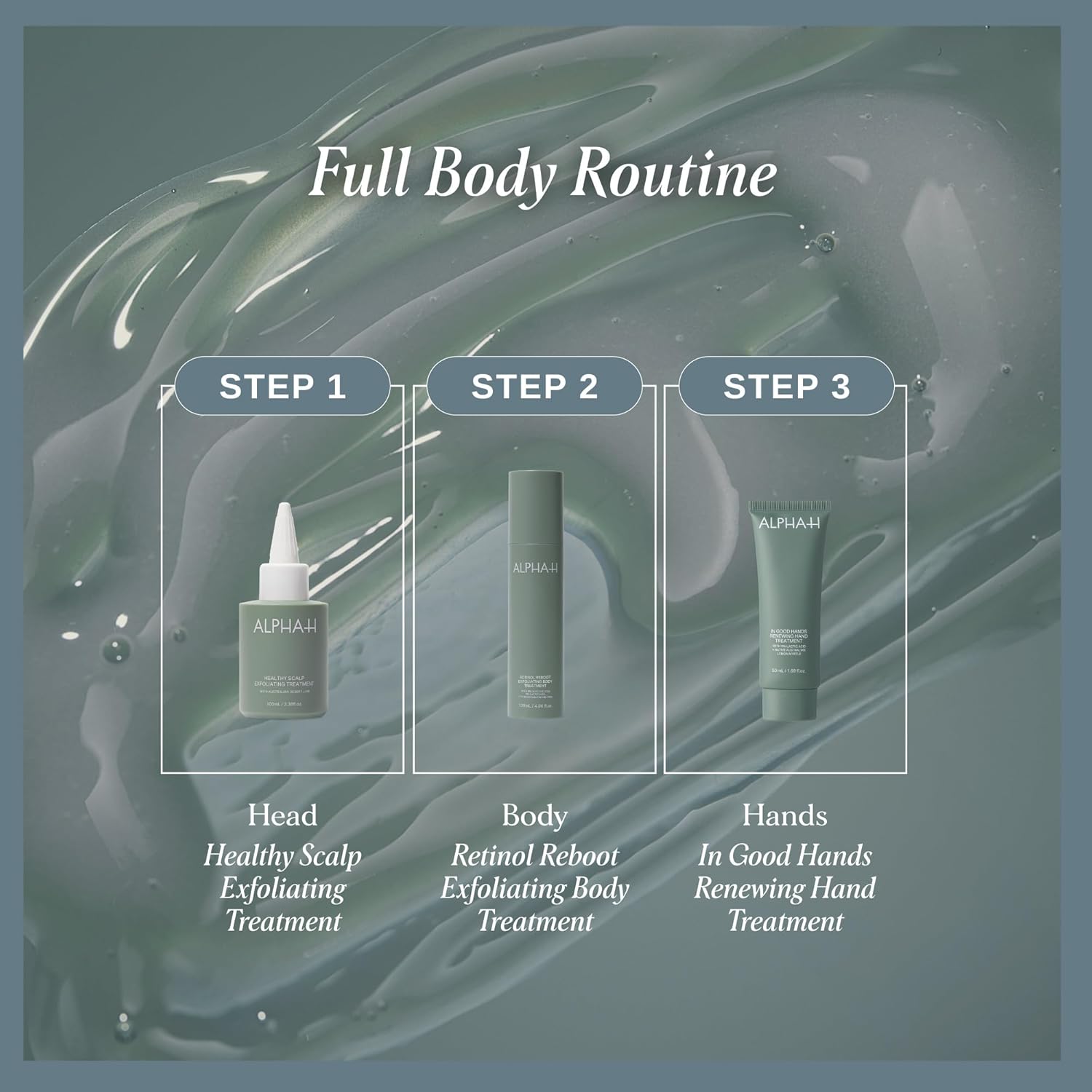 Alpha-H Healthy Scalp Exfoliating Treatment 100ml – Pre-Wash Salicylic Acid Scalp Exfoliant for Flakes, Oil & Product Buildup – Shine & Volume Boost