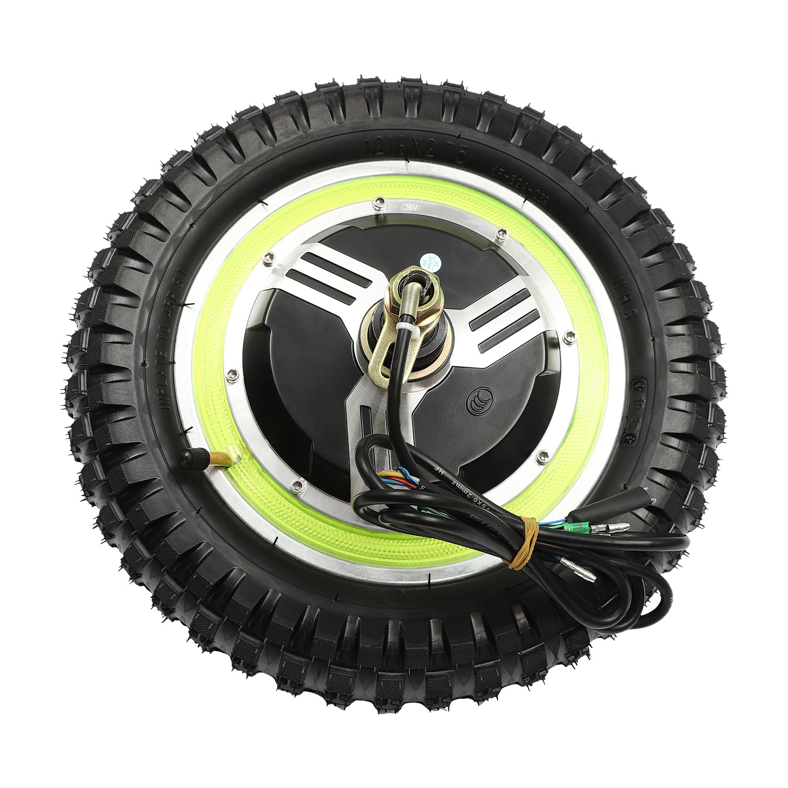 Electric Motor Kit Hub Motor Rear Wheel With Solid Tire For The