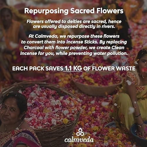 Miniatura 6 de Varillas de incienso de especias de calabaza  (80 Insenses) sin carbón, hechas de flores recicladas  Varillas de incienso de otoño con aroma