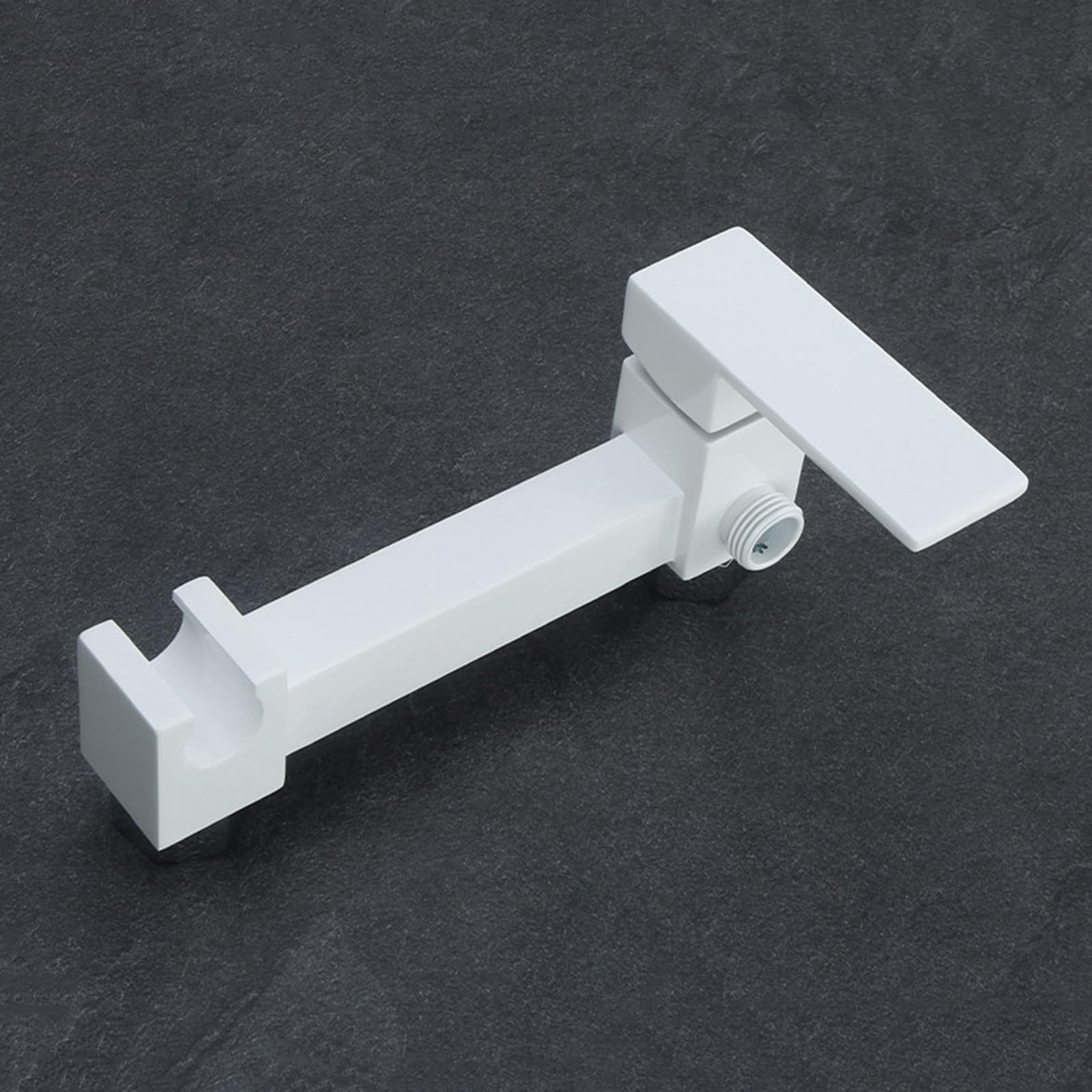 Ducha Higienica para Wc Blanca Grifo Bidet para Wc en La Pared Agua Fría Y Caliente,Sección B