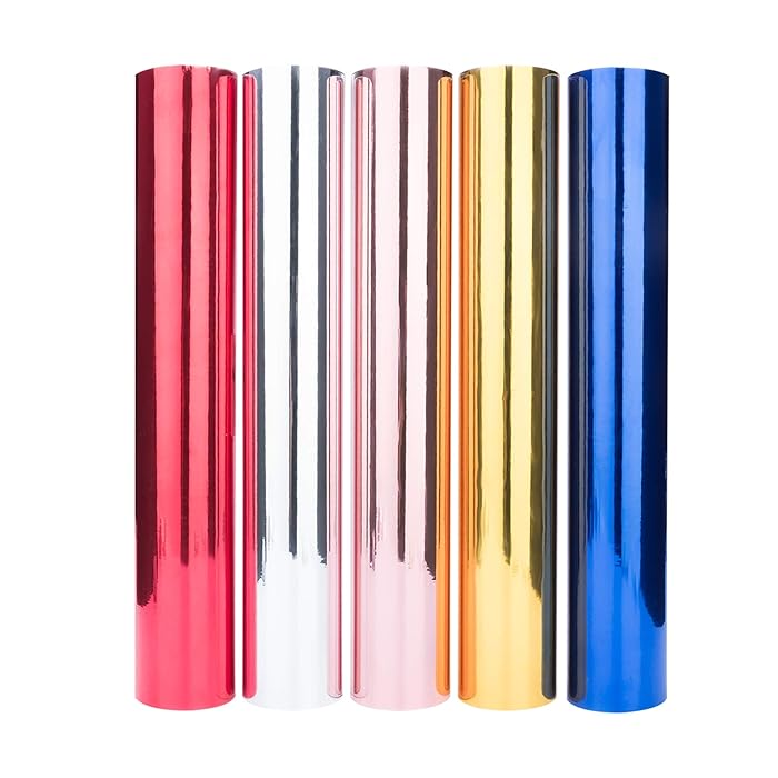 Buy TECKWRAP Chrome Adhesive Craft Vinyl Sheets 12" x 12" 5 Sheets/Pack Online at desertcart UAE