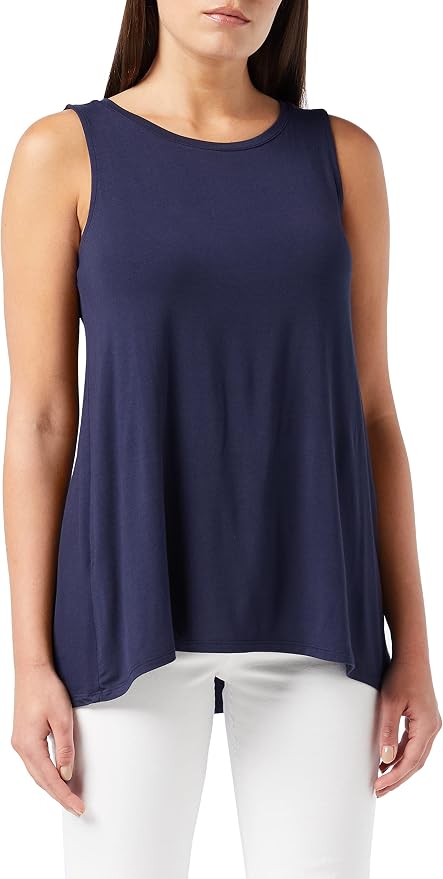 Amazon Essentials Camiseta de Tirantes con Vuelo Mujer