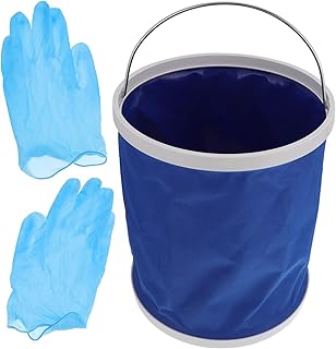 YARNOW 1 Para Piscina Portátil Espaço Kit De De Natação Ou Balde De Casa De Balde De Redondo Pote De Água Ao Ar Livre Telescópico E Dobrável Balde De Balde Retratil