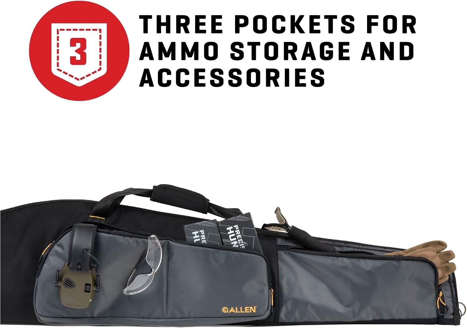 Allen Company Collins 46” Shotgun Case, Black