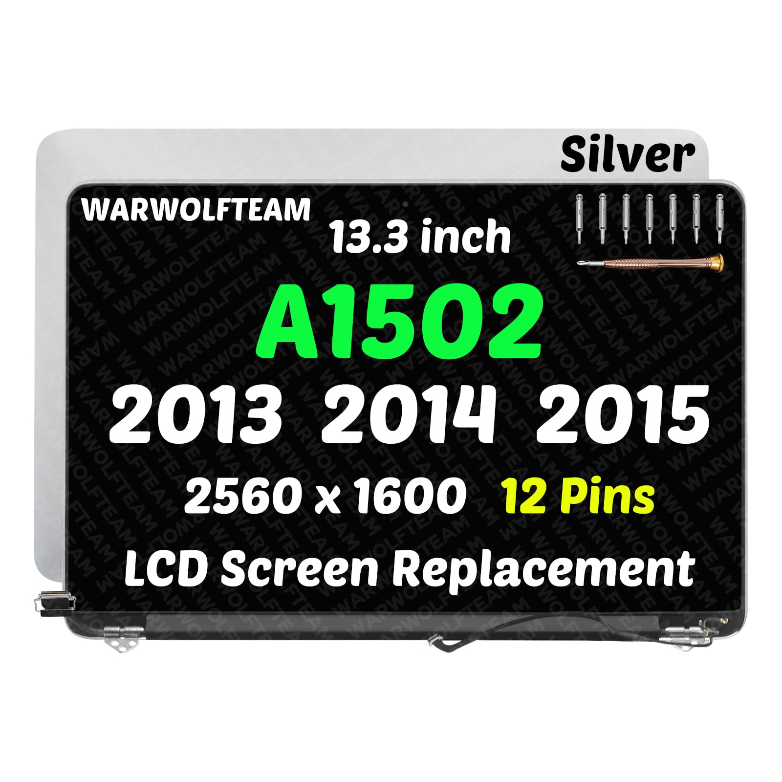 Photo 1 of WARWOLFTEAM MacBook Pro A1502 13.3" LCD Screen