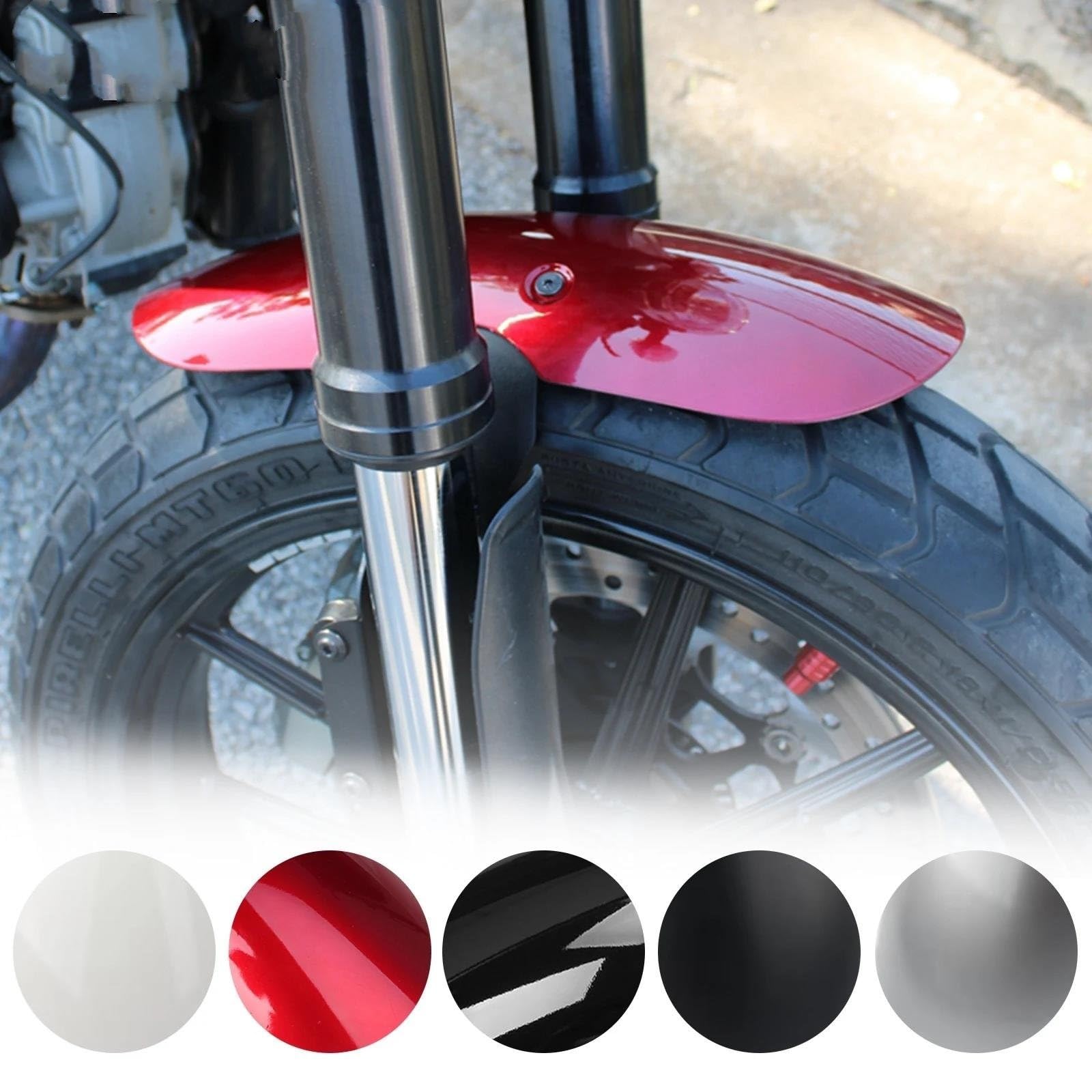 Parafango Anteriore Moto Corto In ABS - Per Triumph Bonneville/T100/Scrambler