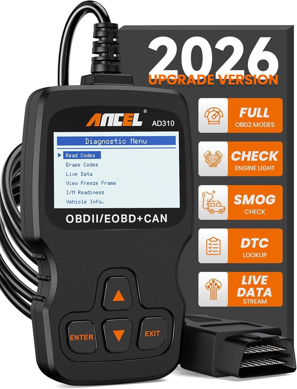Ancel AD310 Valise Diagnostic OBD2