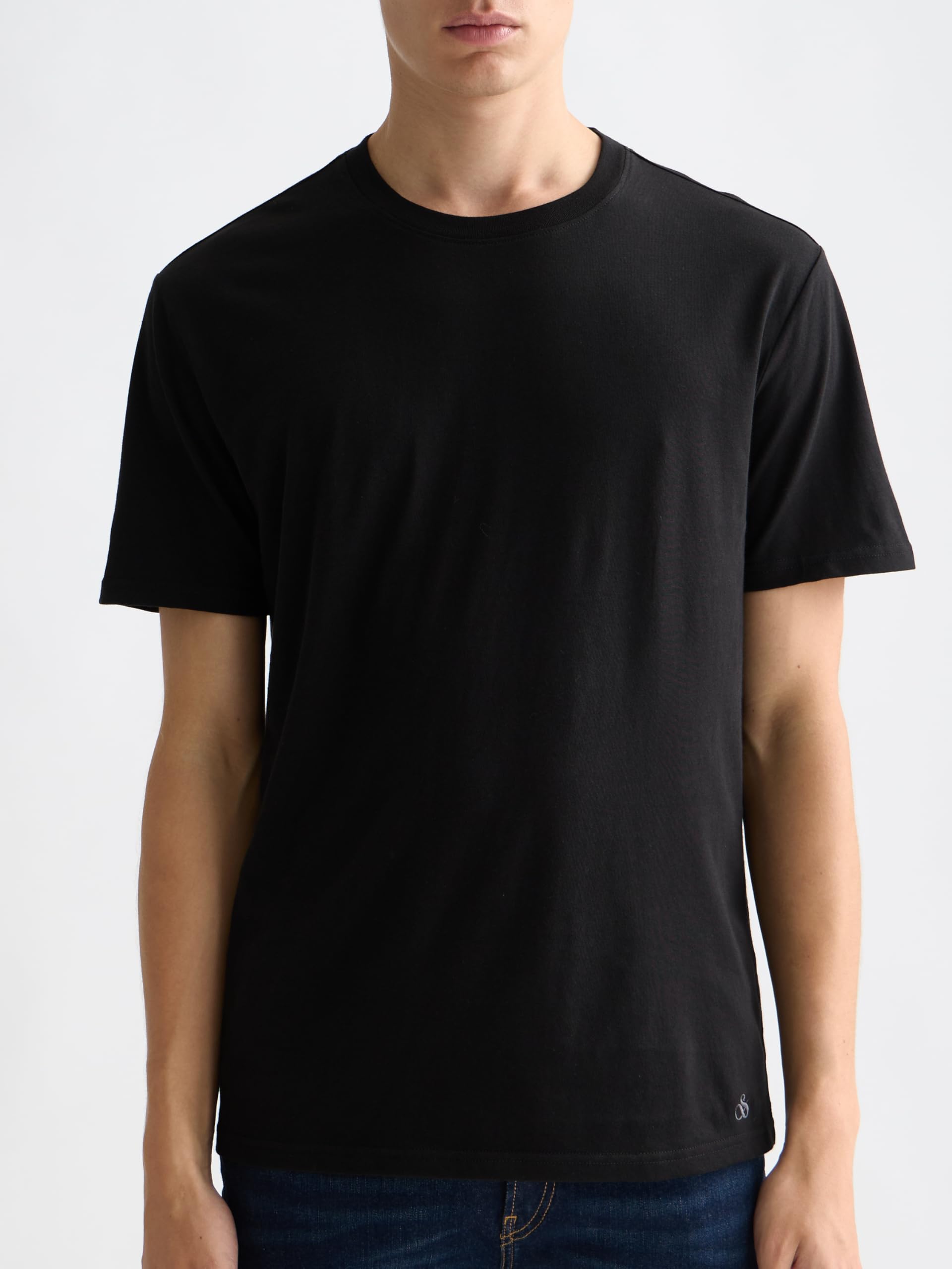 Scotch & Soda Herren Herren Rundhals T-Shirts - 3er Pack T-Shirt