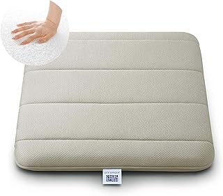 エアウィーヴ(airweave) クッション グレー 高反発 洗える 通気性 体圧分散 デスクワーク プレゼント 約幅39cm×長さ39cm×厚さ5㎝ 4-257011-GY-1