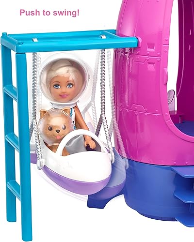 Miniatura 4 de Barbie Space Discovery Chelsea Doll & Rocket Ship - Set de juego con cachorro