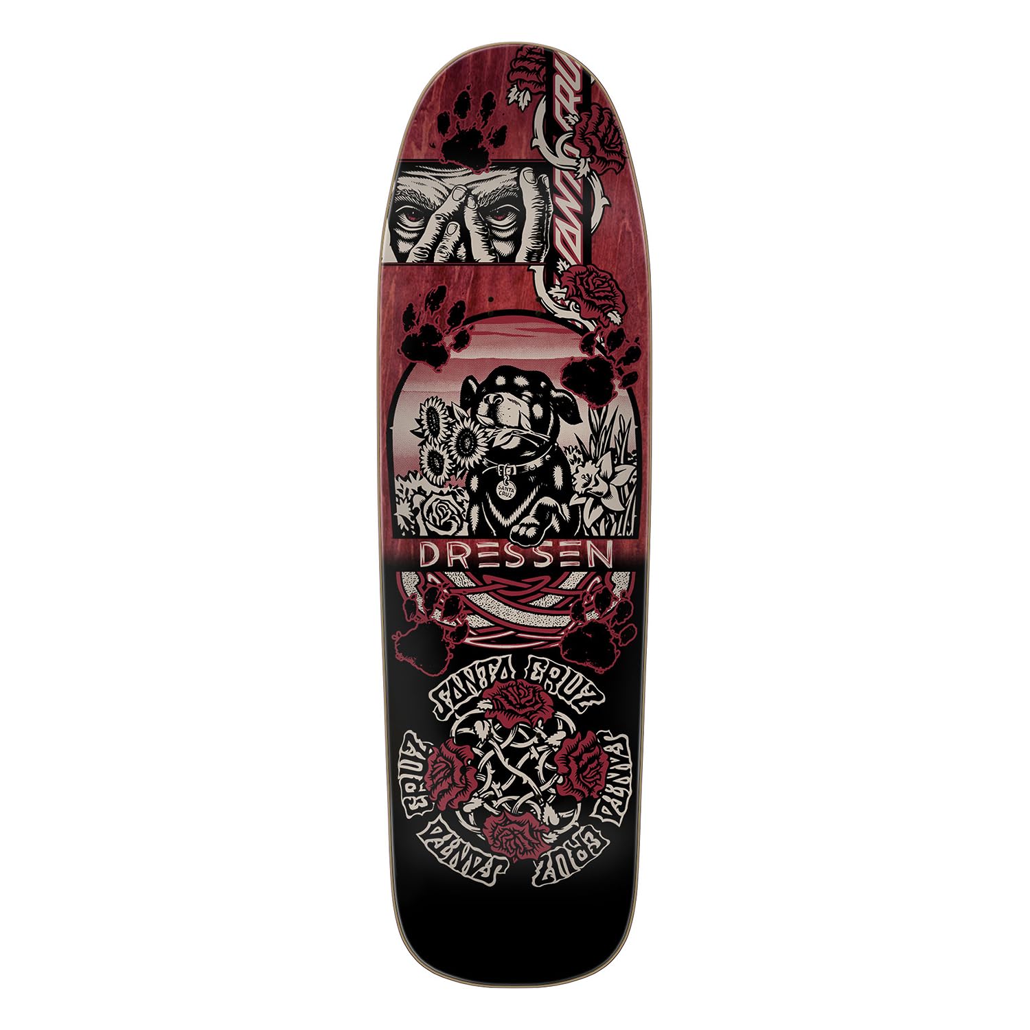 SANTA CRUZ Dressen Evo Pro Shaped 9.30in x 32.36in Skateboard