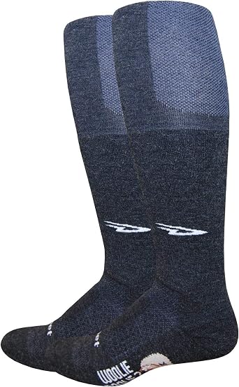 DEFEET Woolie Boolie Knee High Socks | Merino Wool Blend Warmth | Cushioned Support