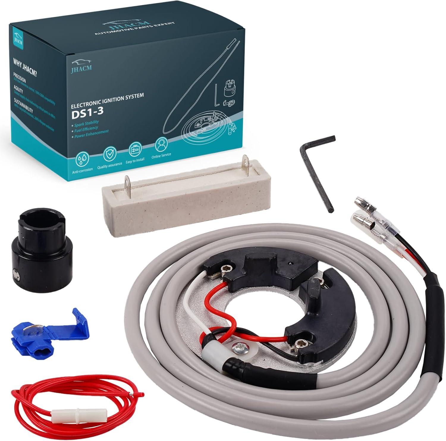 DS1-3 ATV Electronic Ignition System Fit for Honda Goldwing 1000 1975-1979, Replace DS1-3, DS13