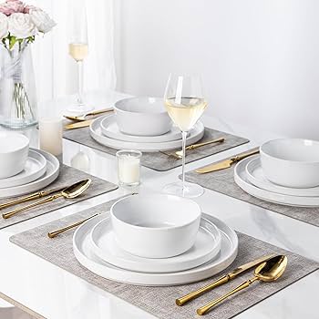 Amazon.com | AmorArc Ceramic Dinnerware Sets for 4,Stoneware