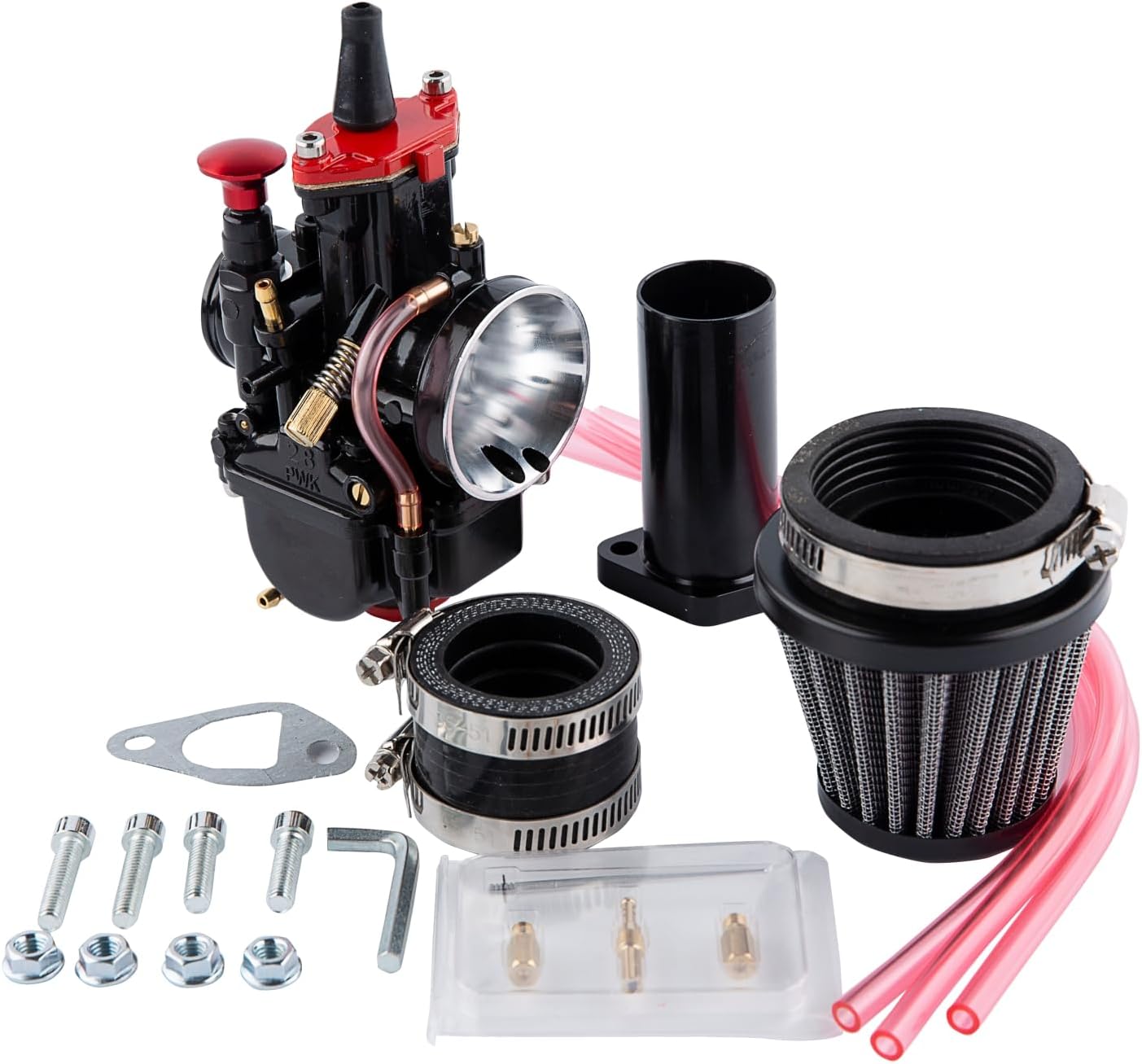 Predator 212 Carburetor PWK 28mm Carb Kit for Predator 212 224cc 196cc Coleman CT200U BT200X Mini Bike KT196 Go Kart GX160 GX200 6.5hp Clone Engine