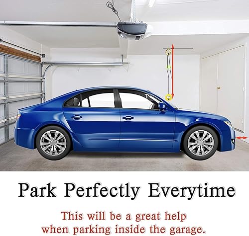 Miniatura 4 de Sistema de guía de bola de estacionamiento doble para cochera y asistente de estacionamiento, incluye una solución de asistencia de sensor de bola