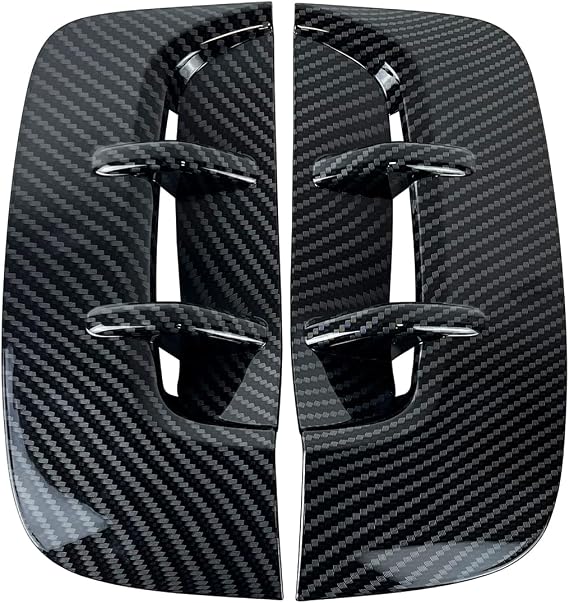 2PCS Side Fender Vent Trim Covers for Kia Stinger 2018-2023