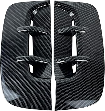 2PCS Side Fender Vent Trim Covers for Kia Stinger 2018-2023