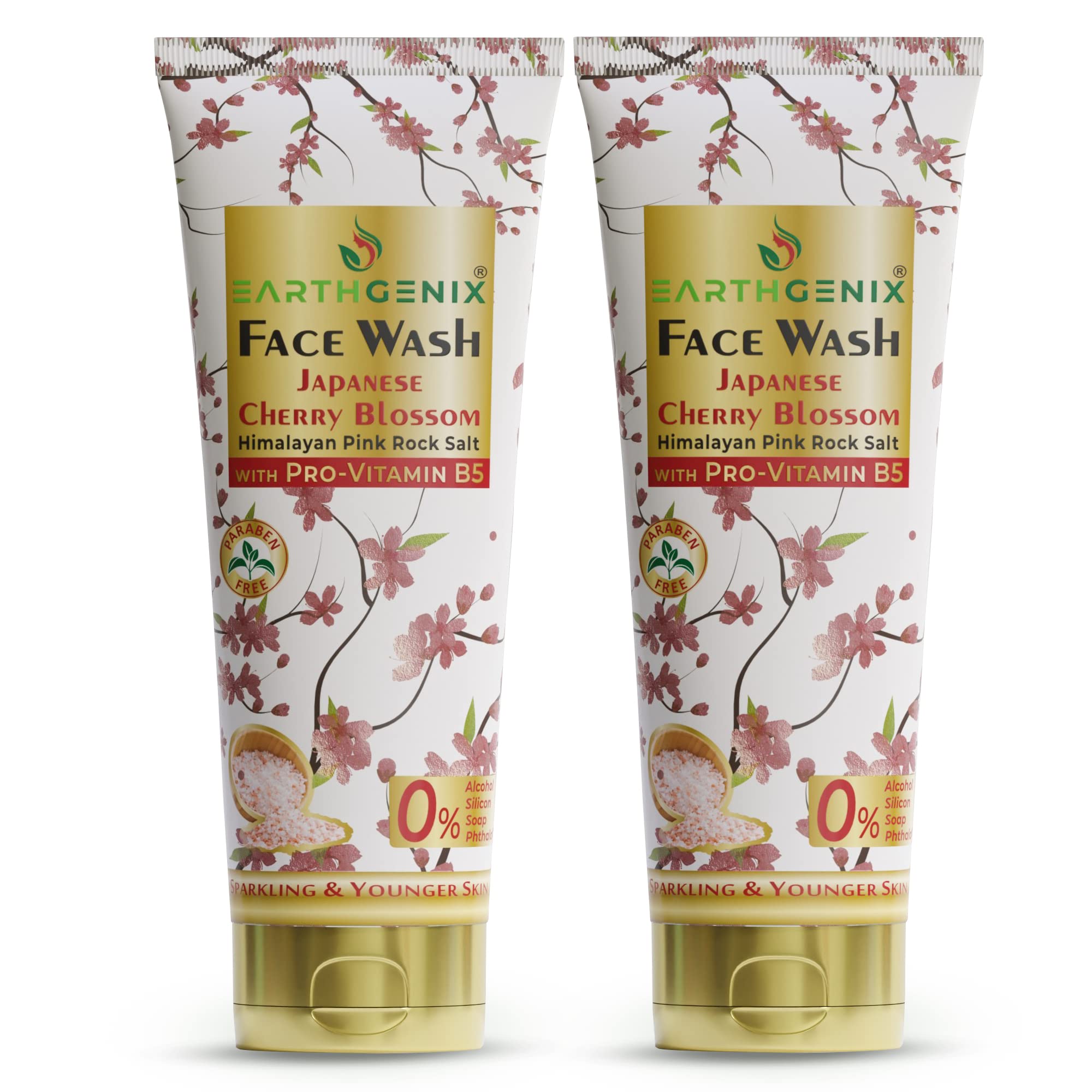 EarthgenixJapanese Cherry Blossom Face wash 100Ml