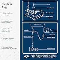 Vista 10 de Bio Bidet BB2000 - Asiento de inodoro inteligente estilo bidé, blanco, redondo, autolimpiante con Hydroflush, calefacción híbrida, control remoto
