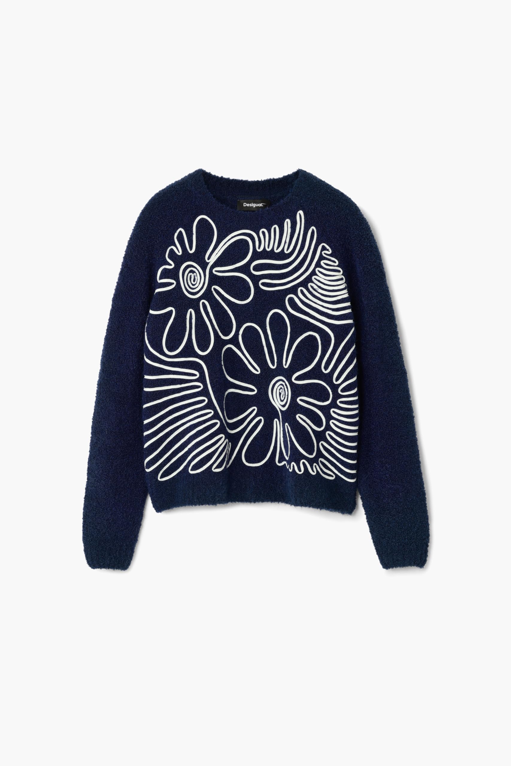 Desigual Maglione da Donna A Maglia Spessa Felpa Donna