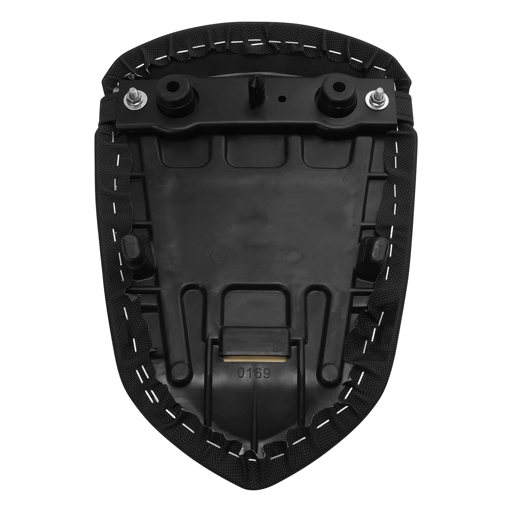 Amazon.com: TCMT Black Leather Rear Seat Motorcycle Passenger