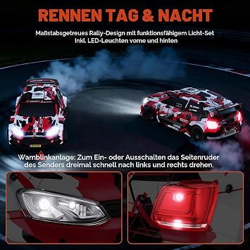 1/12 Fast RC Cars for Adults Brushless Drift Car