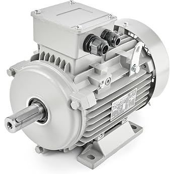 Electric Motor 2.2 kW 1400 rpm 3-Phase 230/400 V Three-Phase Motor MOLL-MOTOR Energy Saving Motor Foot Mounting B3 Asynchronous Motor High Efficiency Industrial Electric Motors Three Phase for Compressor Pump