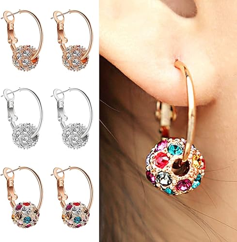 Miniatura 2 de Aretes linfáticos para mujer en Prime Yoopulse, aretes linfáticos para terapia de linfvidad, aretes de germanio para drenaje linfático, joyería de