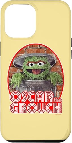 iPhone 12 Pro Max Sesame Street Oscar the Grouch Iron On Case