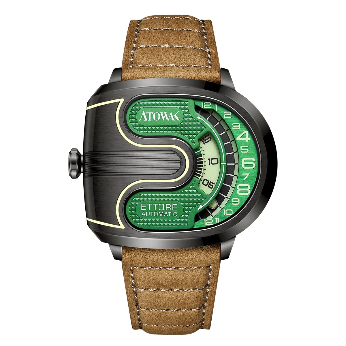 Atowak ET11-S2971 Ettore Lite Automatic Watch for Men (B0B5X59TJC) Amazon Price History, Amazon Price Tracker