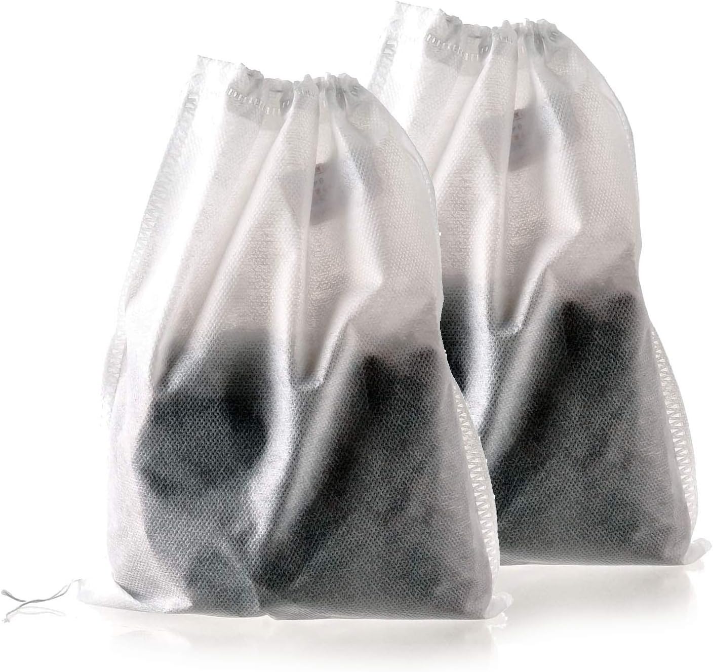 TamBee Large Empty Tea Bags for Loose Leaf Tea Cold Brew Bags Reusable Tea Bag Bath Tea Bags for Tub Tea Sachets Coffee Filter Bags 8" x 10" 200 Pcs