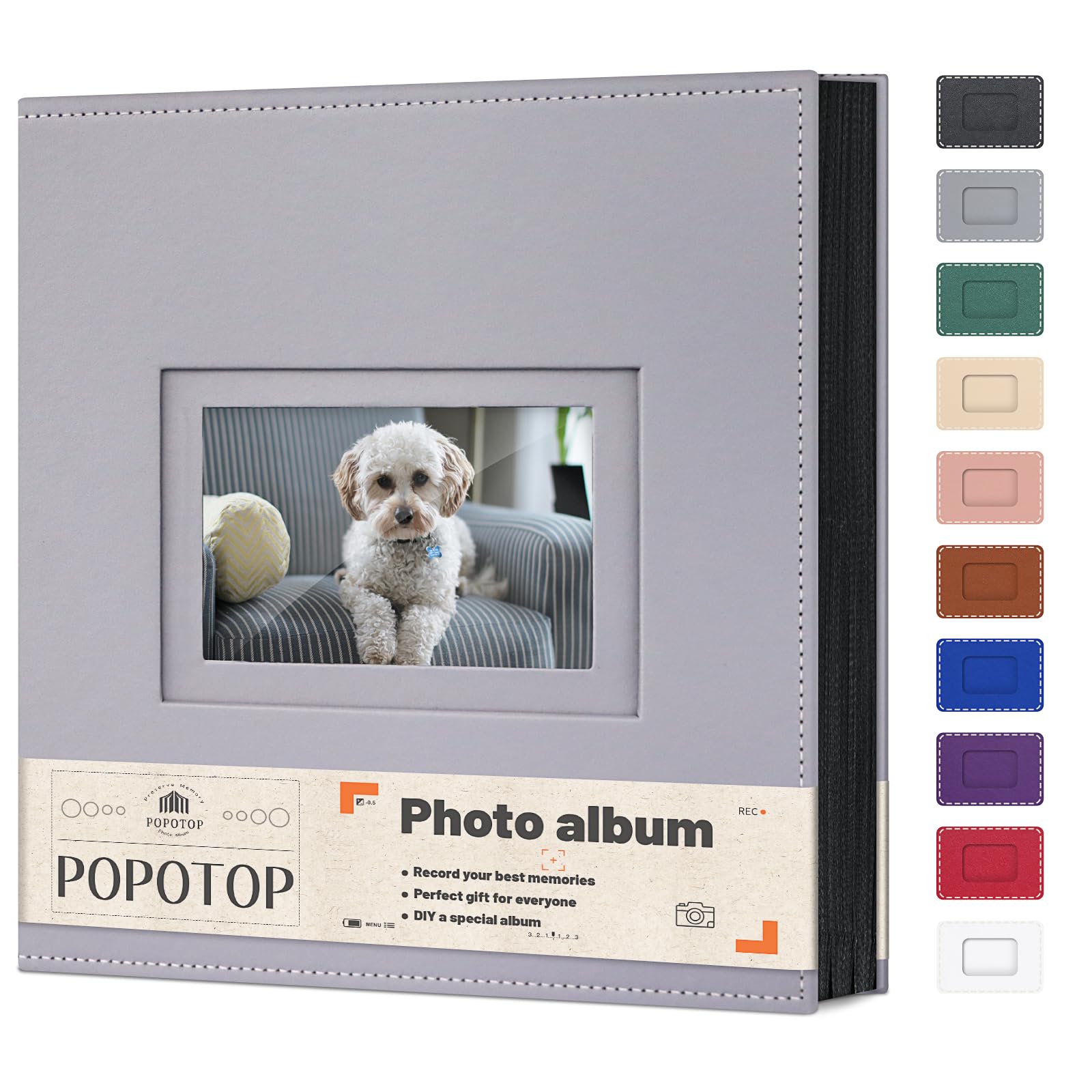 Album photo 10x15 Popotop pour stocker les clichés de famille