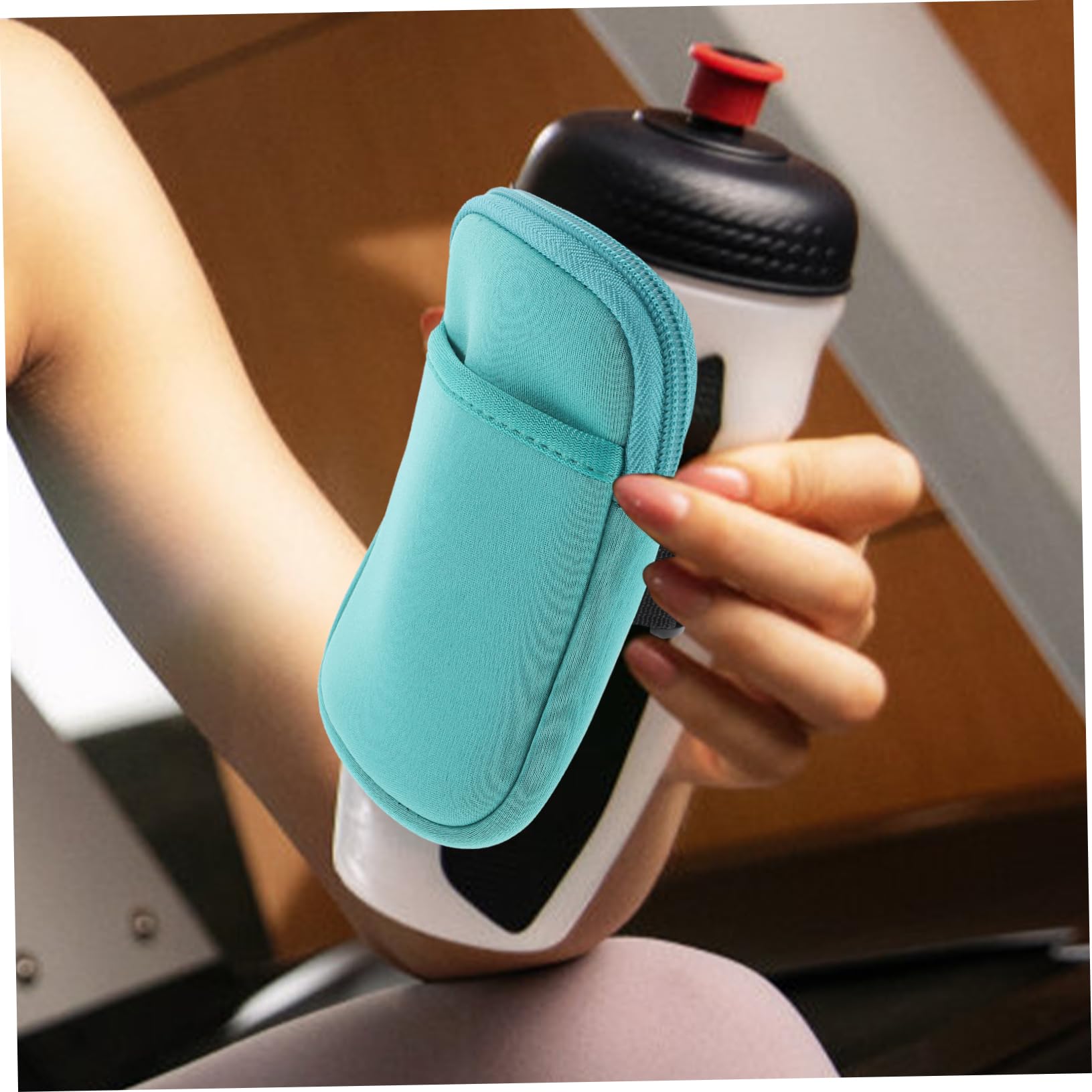 YARNOW 6pezzi Pouch Antiscivolo per Bottiglie Sacchetto Protettivo Multi-Funzione per Tazze Isolamento Termico per attività Indoor e Outdoor Materiale Resistente