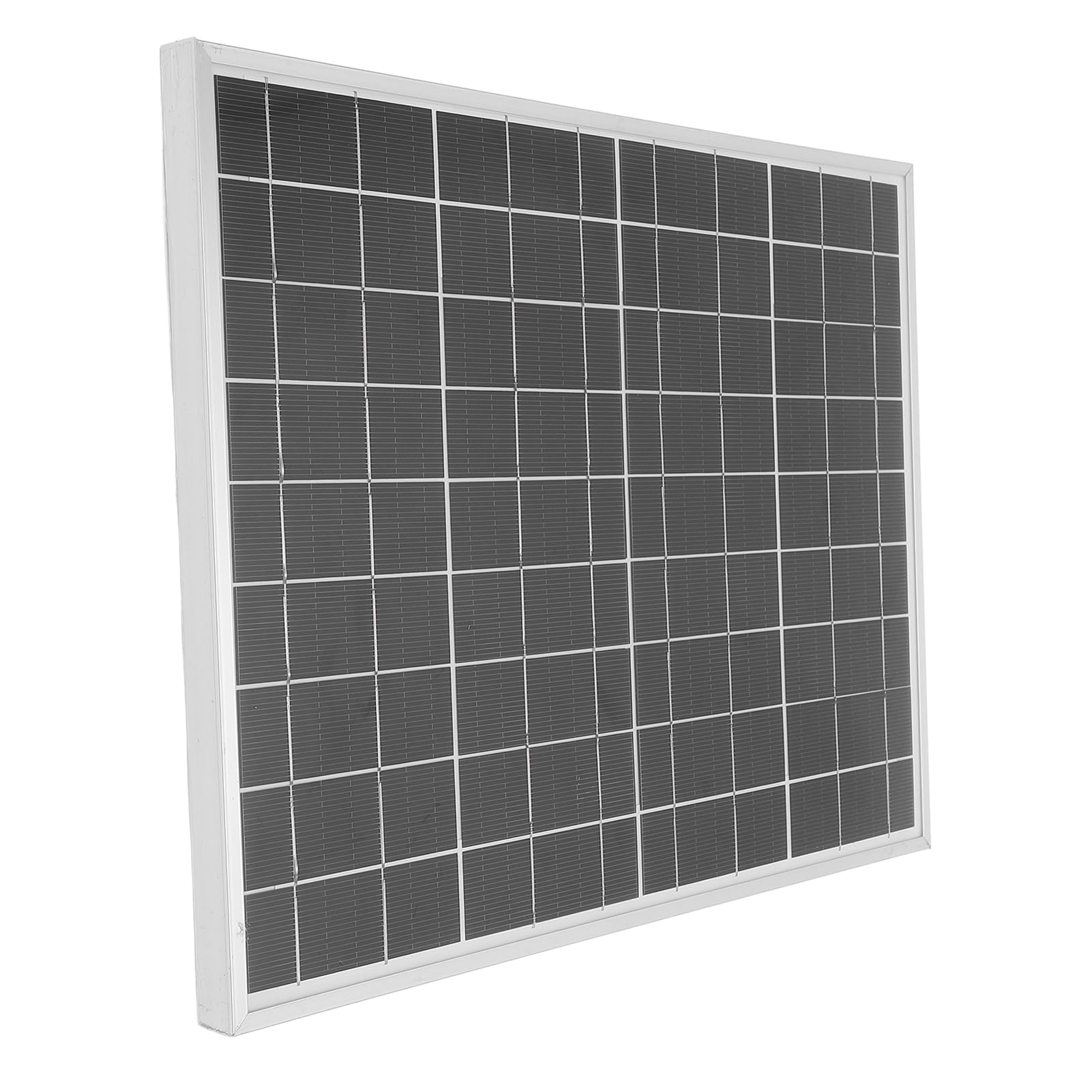Dpofirs Caricabatterie Solare Monocristallino 15W con Controller 60A