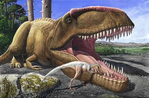 Posterazzi - Póster de dinosaurio, diseño de pájaro Alvarezsaurid, 34 x 22 Posterazzi - Póster de dinosaurio, diseño de pájaro Alvarezsaurid, 34 x 22