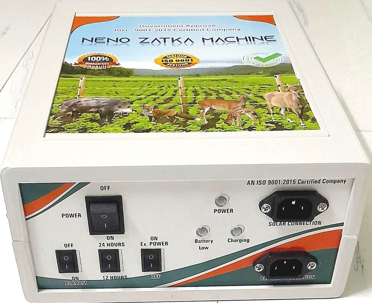 NENO Solar ZATKA, Solar Fence Energizer (Area Covered 45 Acres) (130 Bigha)