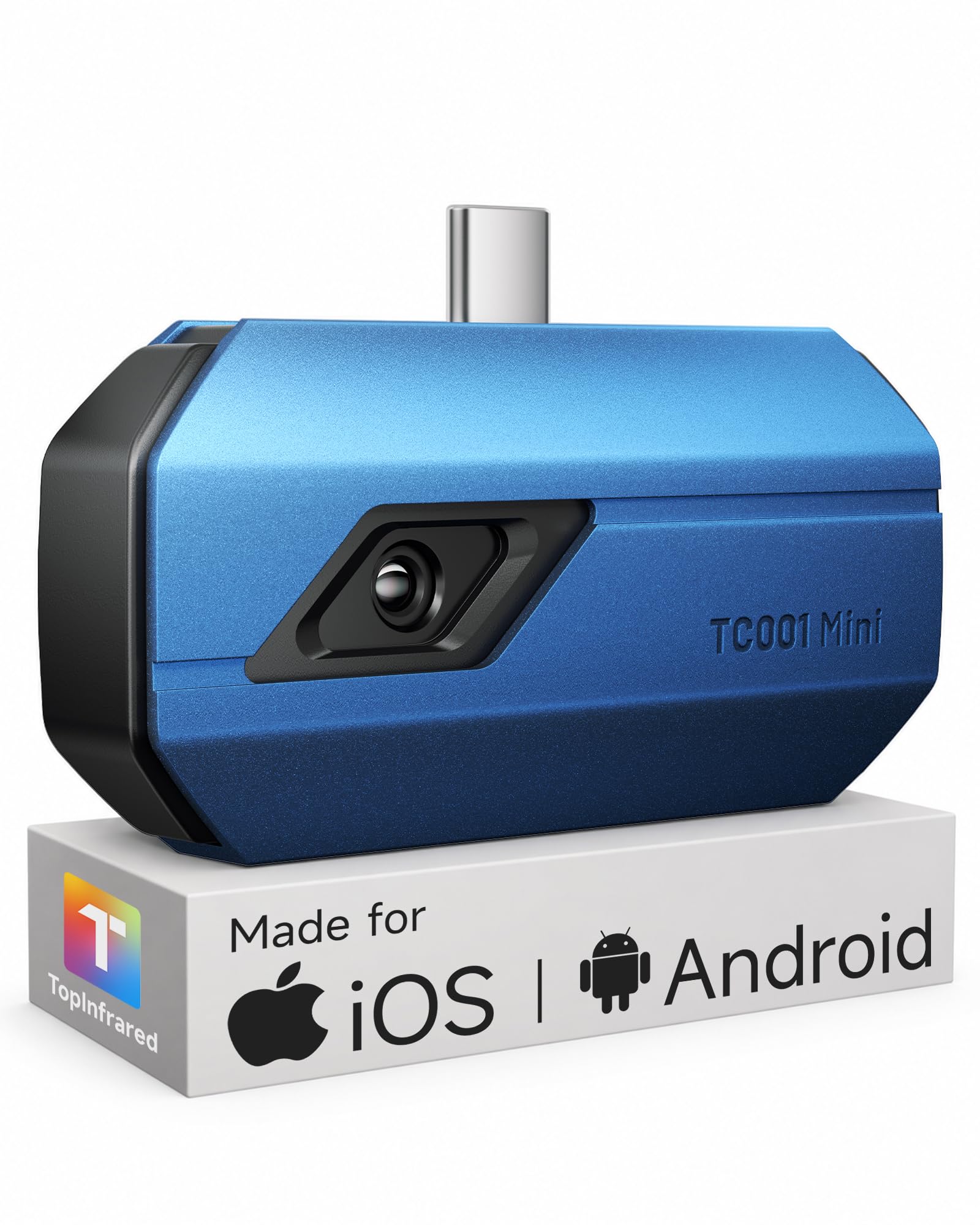 TOPDON TC001 Mini Camara Termica para iPhone Android iPad, 384x384 TISR IR