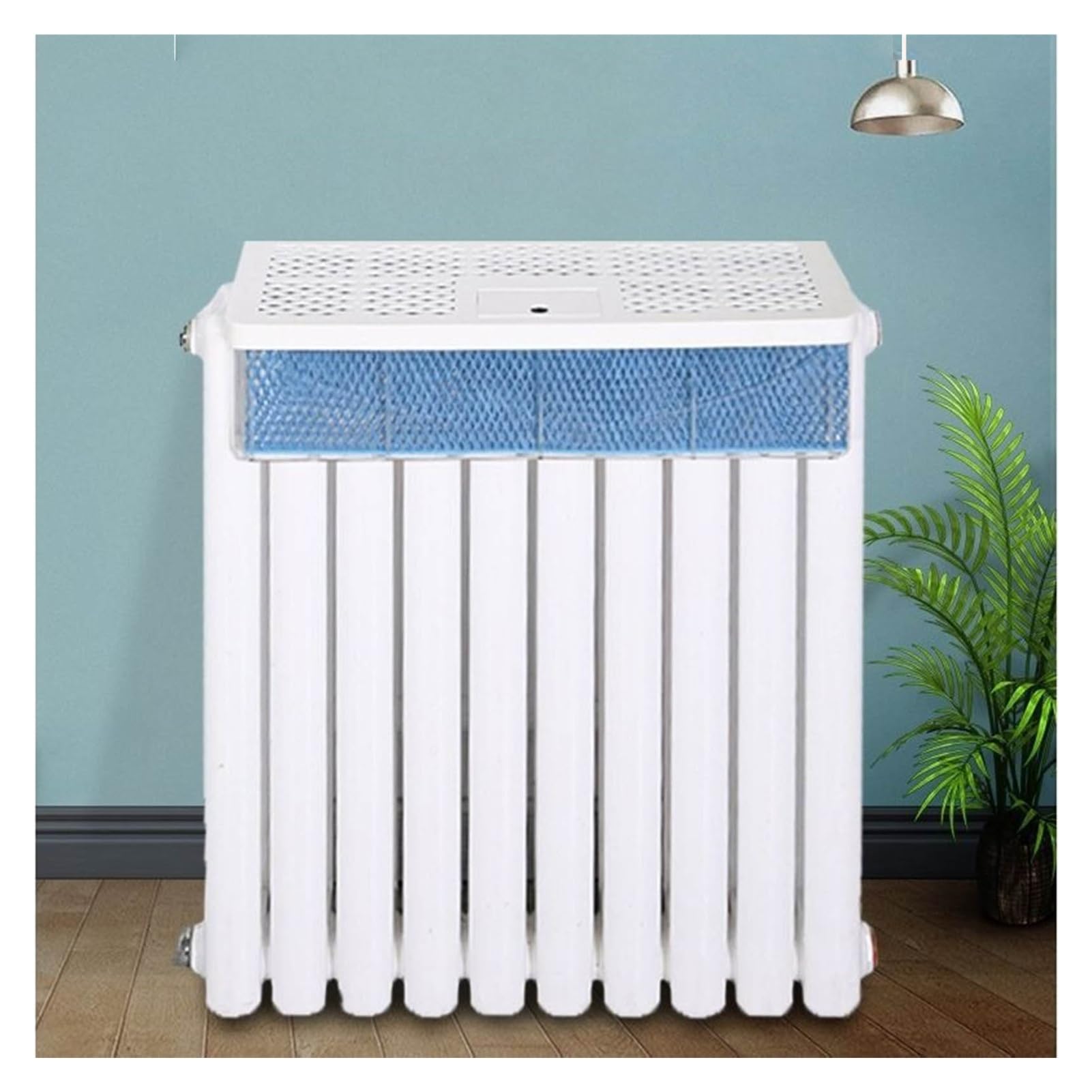 Vassoio Umidificatore da Radiatore Resistente Al Carico Facile da Pulire Allevia L'aria Secca Umidificatore Evaporativo per Il Riscaldamento Domestico WXQTM(30x17x11cm)