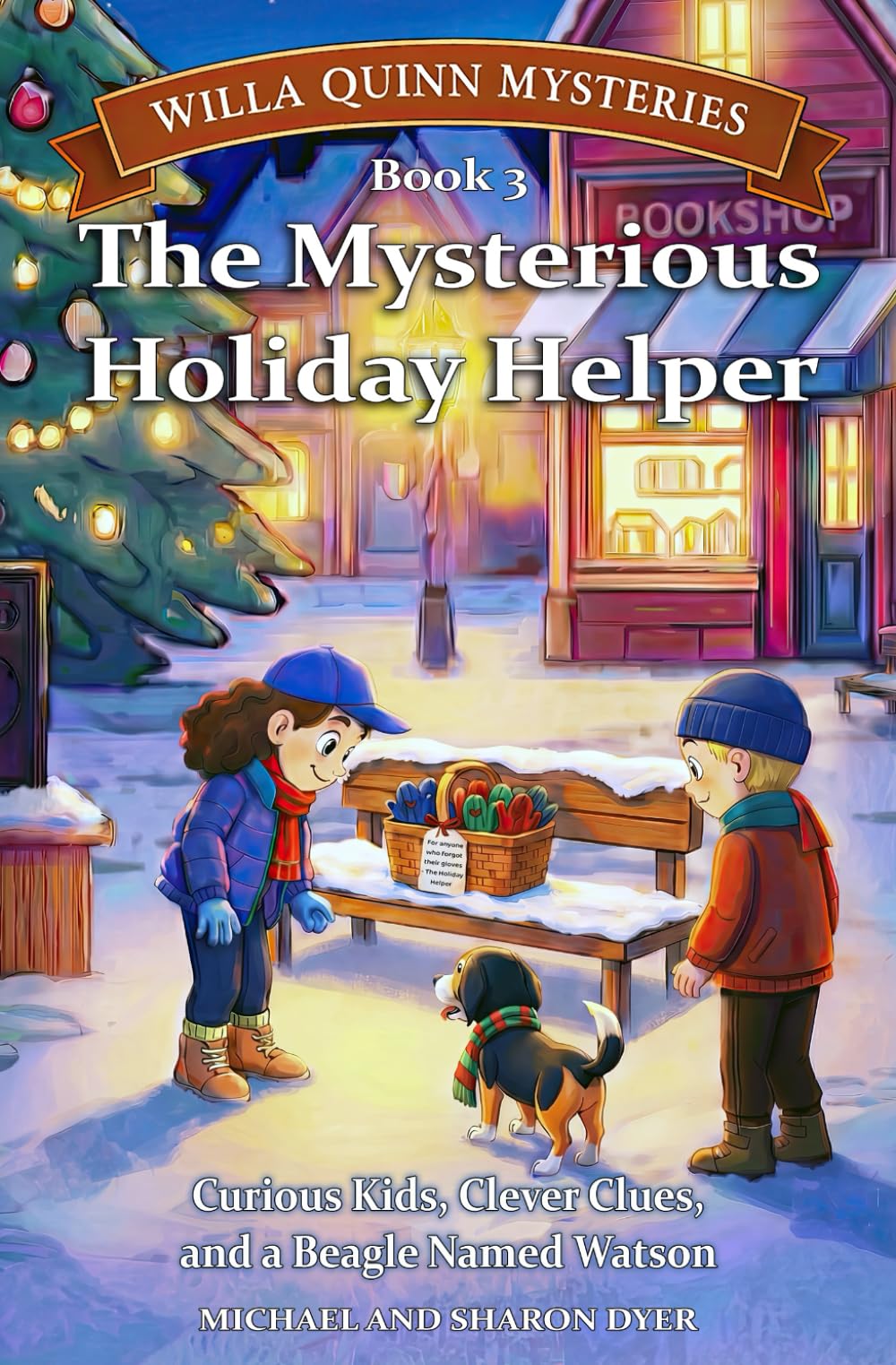 The Mysterious Holiday Helper: Willa Quinn Mysteries, Book 3: A School Mystery Chapter Book for Kids Ages 7 – 10